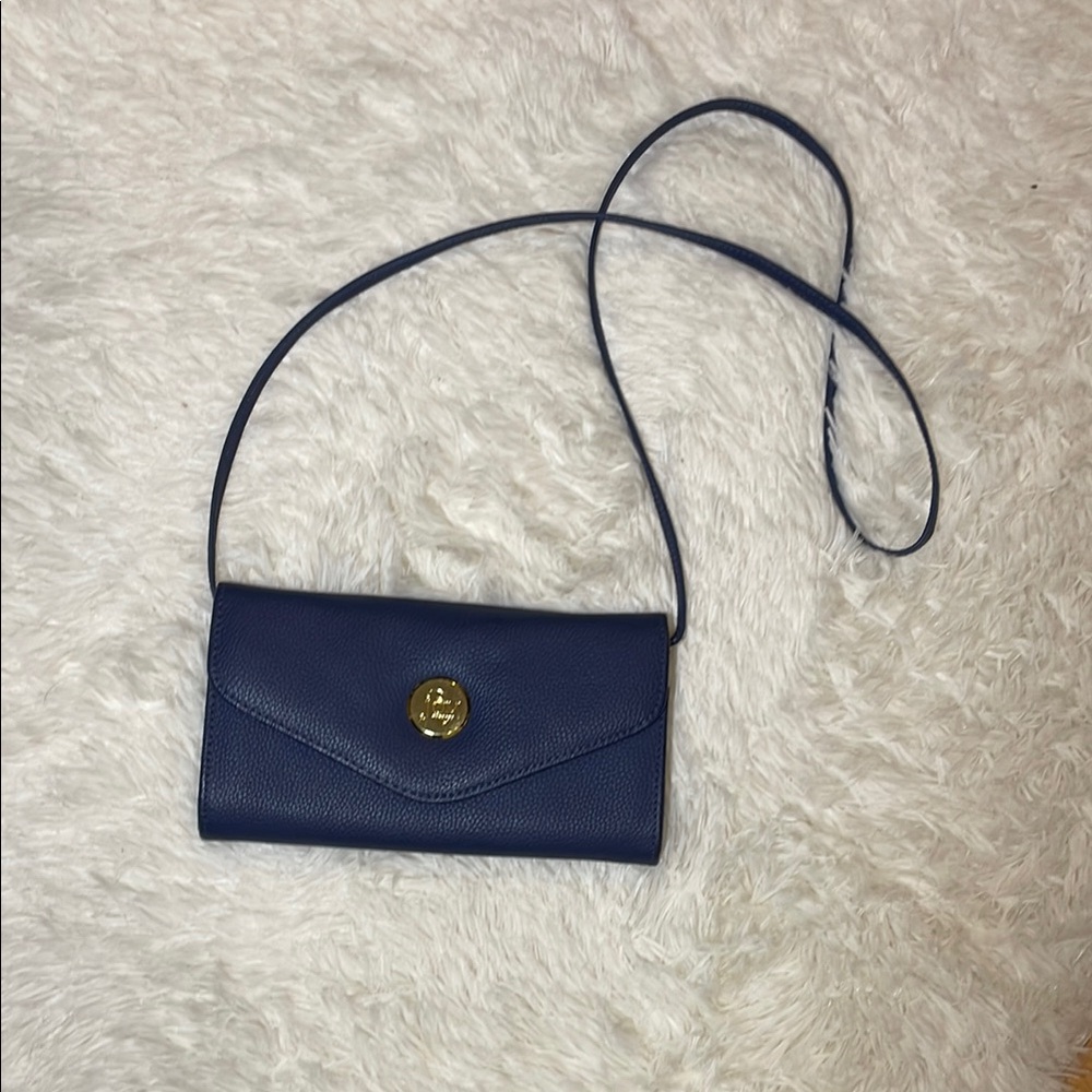 Joy Mangano Blue Crossbody/Clutch Bag